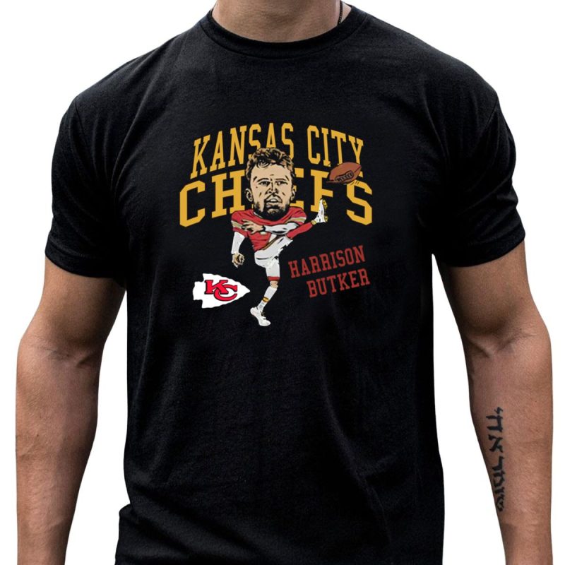 Kansas City Chiefs Harrison Butker Football Kick Kc T Shirt T Shirt 1 1