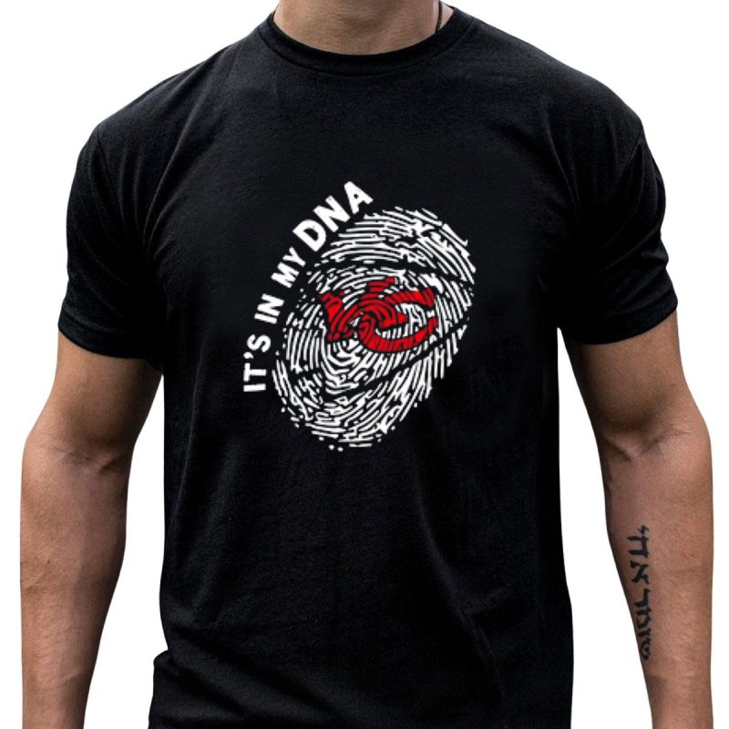 Kansas City Chiefs Its In My Dna Fingerprint T Shirt T Shirt 1 1