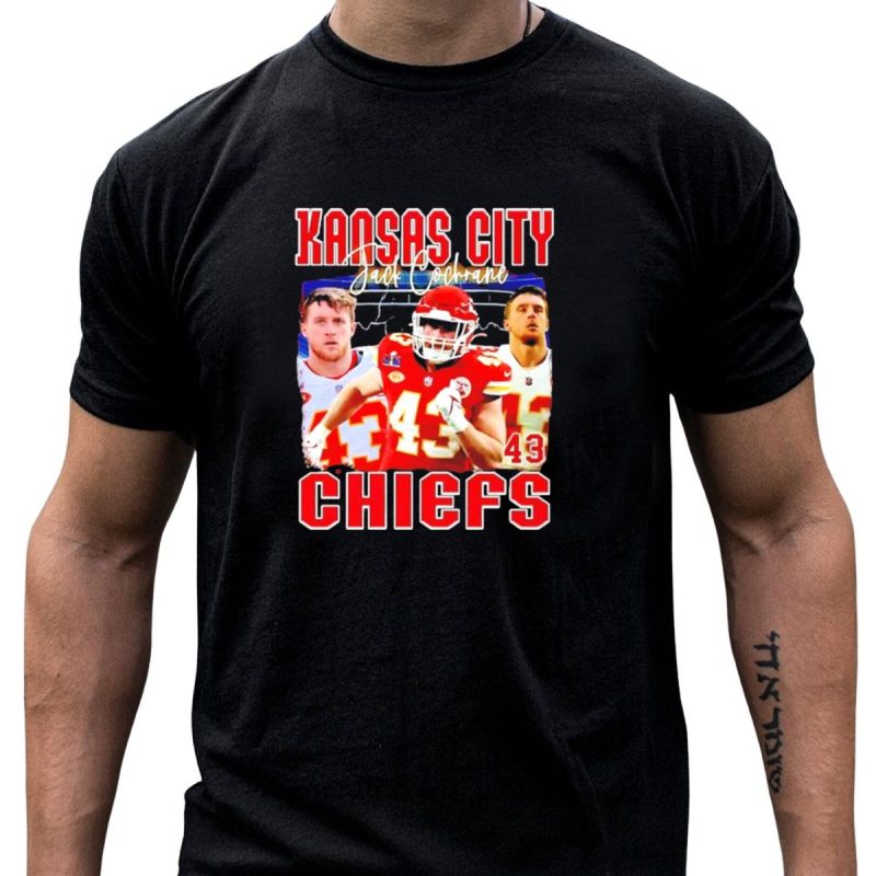 Kansas City Chiefs Jack Cochrane 43 Football T Shirt T Shirt 1 1