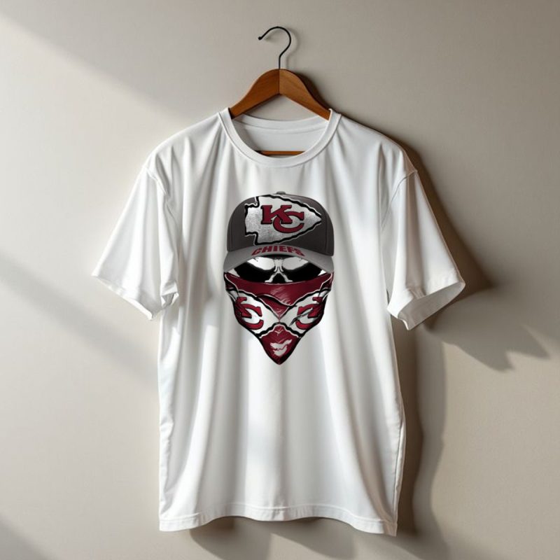 Kansas City Chiefs Kc Logo Hat And Bandana Combo T Shirt T Shirt 1 1