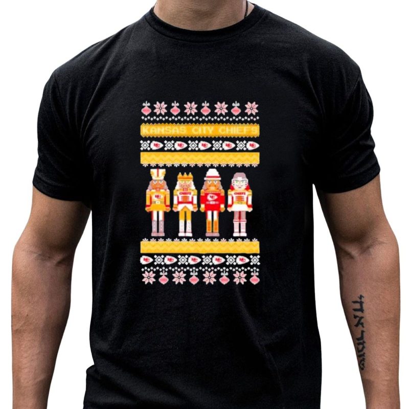 Kansas City Chiefs Nutcracker Christmas Sweater T Shirt T Shirt 1 1