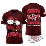 Kansas City Chiefs Peanuts Loyalty Forever Aop Shirt