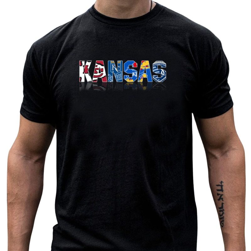Kansas City Chiefs Royals Jayhawks Sporting Kansas T Shirt T Shirt 1 1