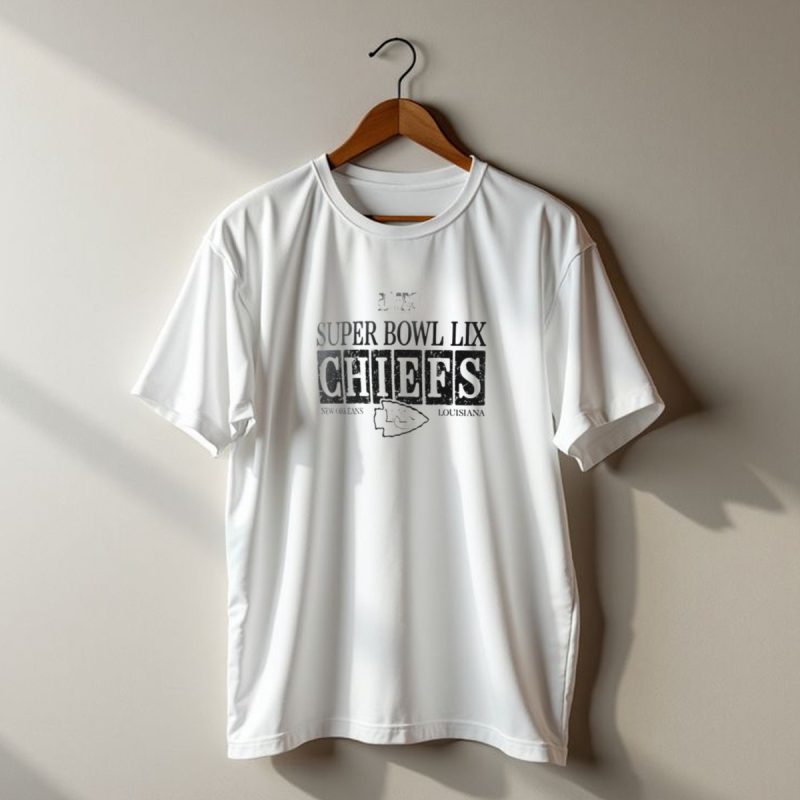 Kansas City Chiefs Super Bowl Lix Bound New Orleans Louisiana 2024 25 T Shirt T Shirt 1 1