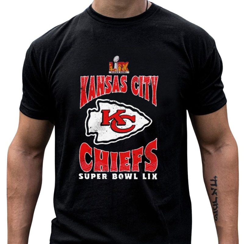 Kansas City Chiefs Super Bowl Lix Majestic Threads T Shirt T Shirt 1 1