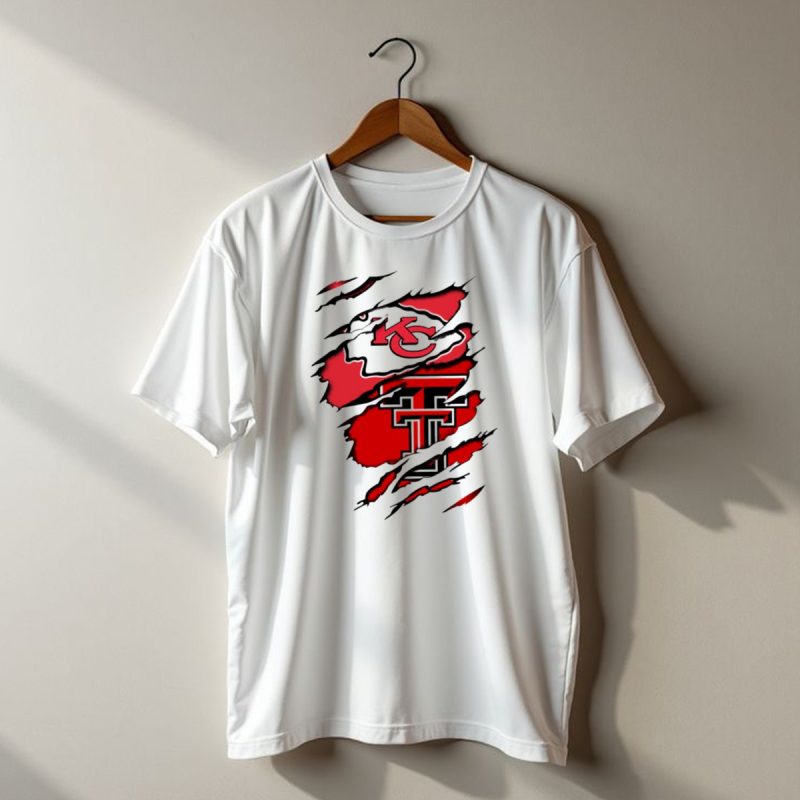Kansas City Chiefs Texas Tech University Red Raiders Chiefs Texas T Shirt T Shirt 1 1