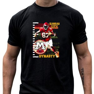 Kansas City Chiefs Travis Kelce #87 Kc Dynasty Vintage T Shirt t shirt 1 1
