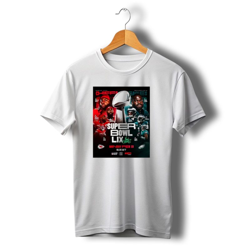 Kansas City Chiefs Vs Philadelphia Eagles Derrick Nnadi Saquon Barkley T Shirt T Shirt 1 1