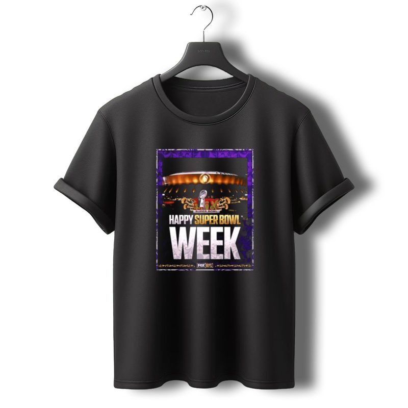 Kansas City Chiefs Vs Philadelphia Eagles Happy Super Bowl Lix Week T Shirt T Shirt 0 1