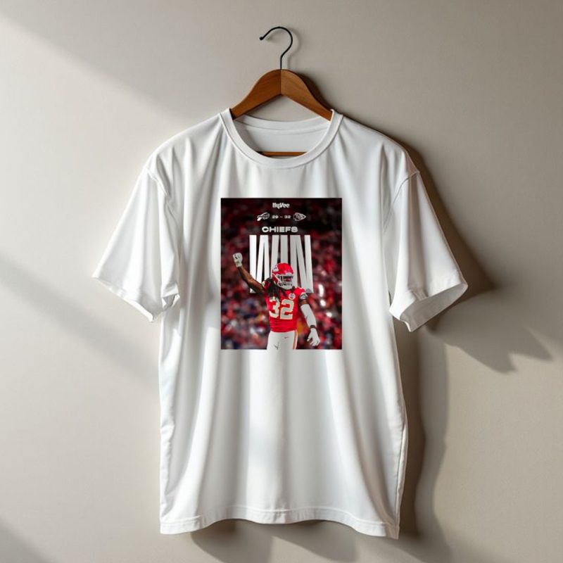 Kansas City Chiefs Win Over Buffalo Bills Final Score 29 32 Hyvee T Shirt T Shirt 1 1