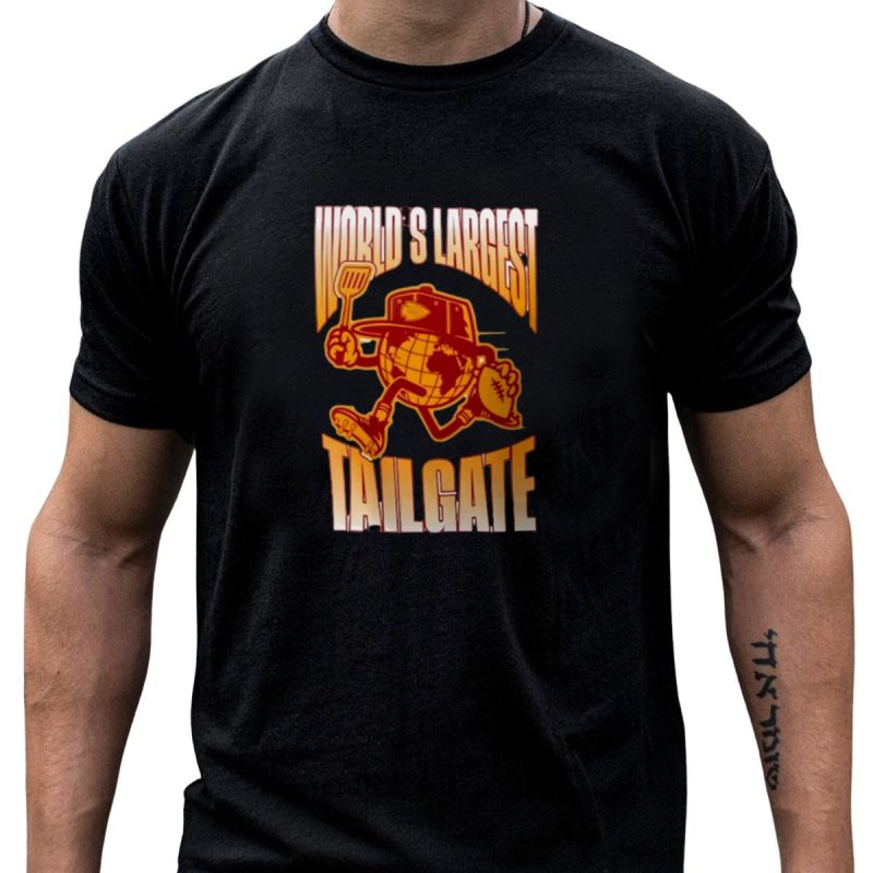 Kansas City Chiefs Worlds Largest Tailgate Prime Time Starter T Shirt T Shirt 1 1