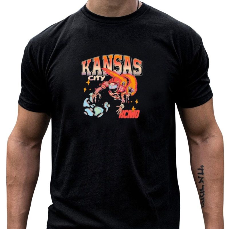 Kansas City Football Player Kcmo Chiefs Mascot T Shirt T Shirt 1 1