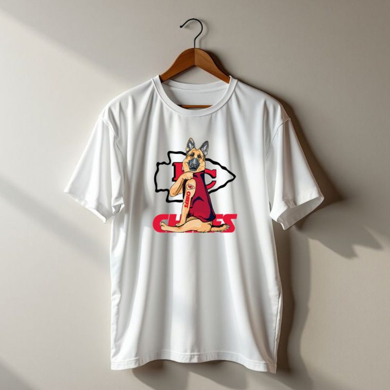 Kc Chiefs German Shepherd Fan T Shirt T Shirt 1 1