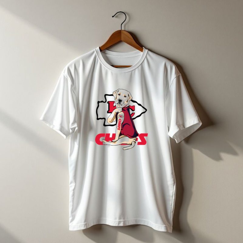 Kc Chiefs Labrador Chiefs T Shirt T Shirt 1 1