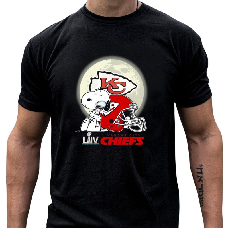 Kcc Snoopy Kansas City Chiefs Super Bowl Liv T Shirt T Shirt 1 1