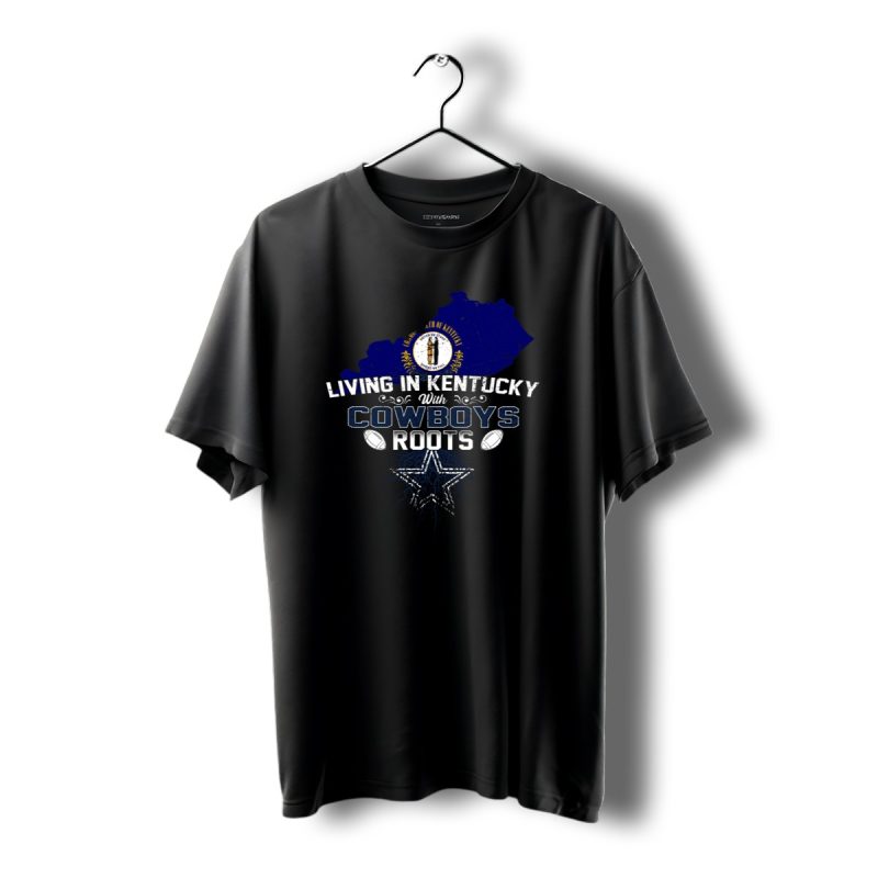 Kentucky Pride Dallas Cowboys Heritage Football T Shirt 1 T Shirt 1 1