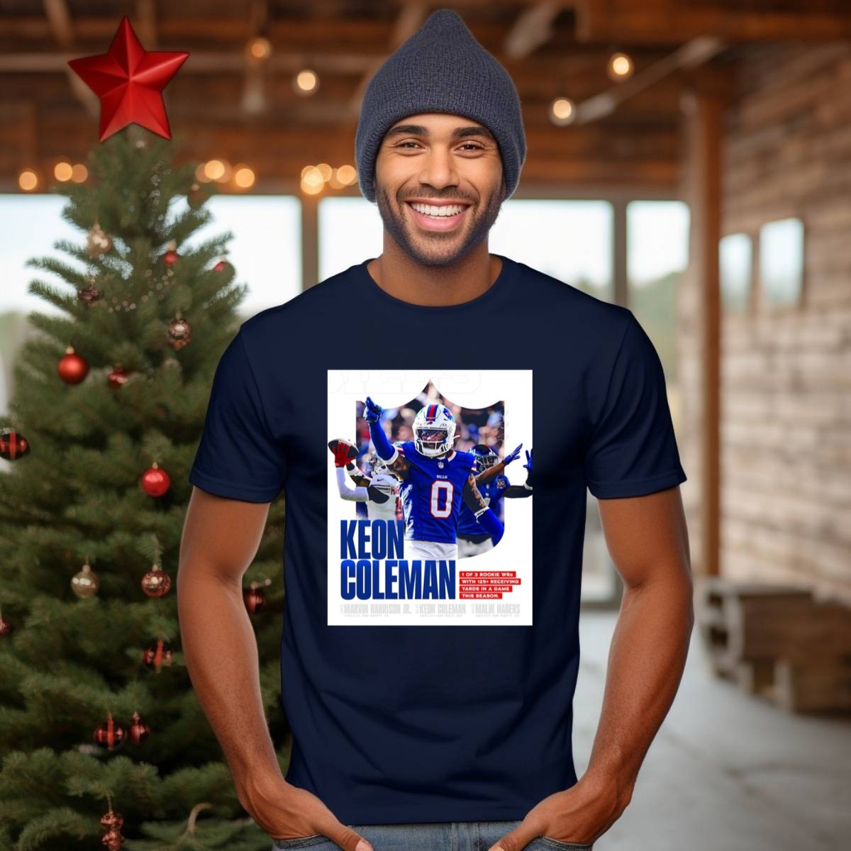 Keon-Coleman-Buffalo-Bills-Rookie-Wr-With-125-Receiving-Yards-This-Season-T-Shirt-1_t-shirt-1_2
