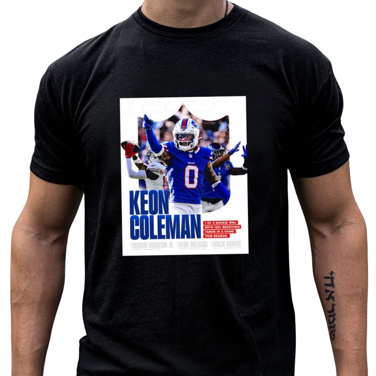 Keon-Coleman-Buffalo-Bills-Rookie-Wr-With-125-Receiving-Yards-This-Season-T-Shirt-1_t-shirt-4_5