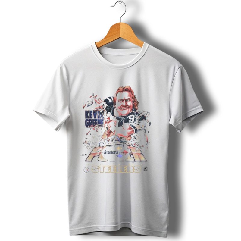 Kevin Greene Pittsburgh Steelers Caricature Power Steelers T Shirt 1 T Shirt 1