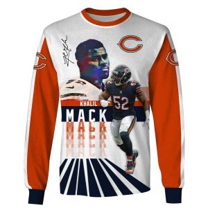 Khalil Mack Chicago Bears AOP Sweatshirt
