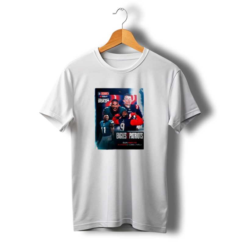 Kickoff Youtube Tv Eagles Vs Patriots Sun Sept 10 4 T Shirt 1 1