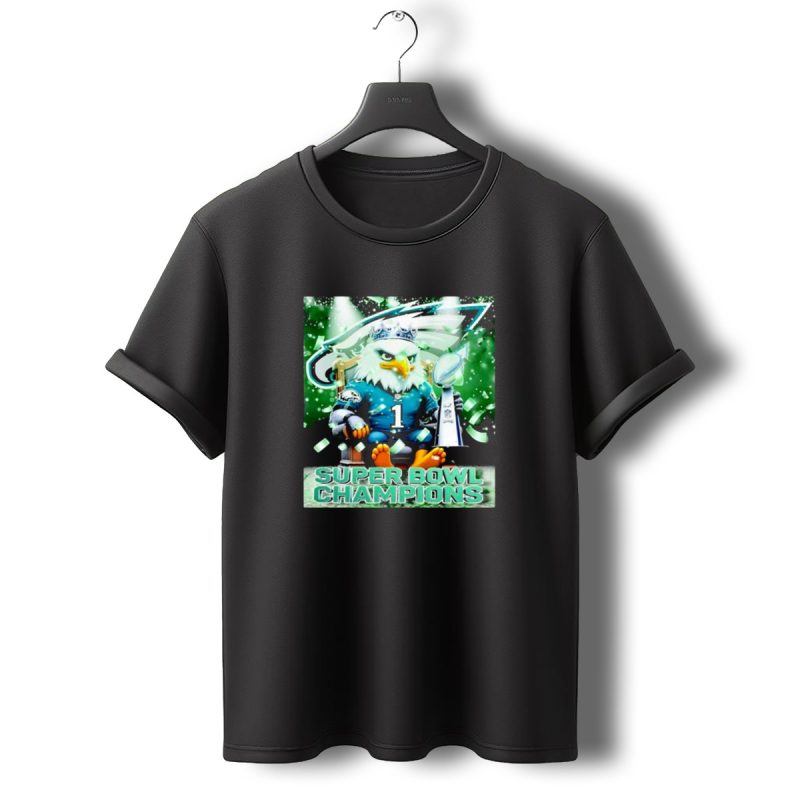 King Eagle Hurts Philadelphia Eagles Super Bowl Champions T Shirt T Shirt 0 1