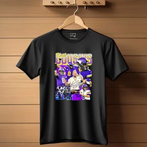 Kirk Cousins Minnesota Vikings Quarterback Number 8 Football Collage T Shirt