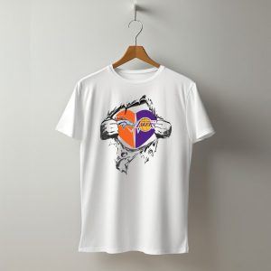 Lakers Los Angeles Denver Broncos Its In My Heart T-Shirt