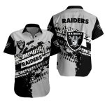 Las Vegas Raiders Abstract Offense Artistic Hawaiian Shirt