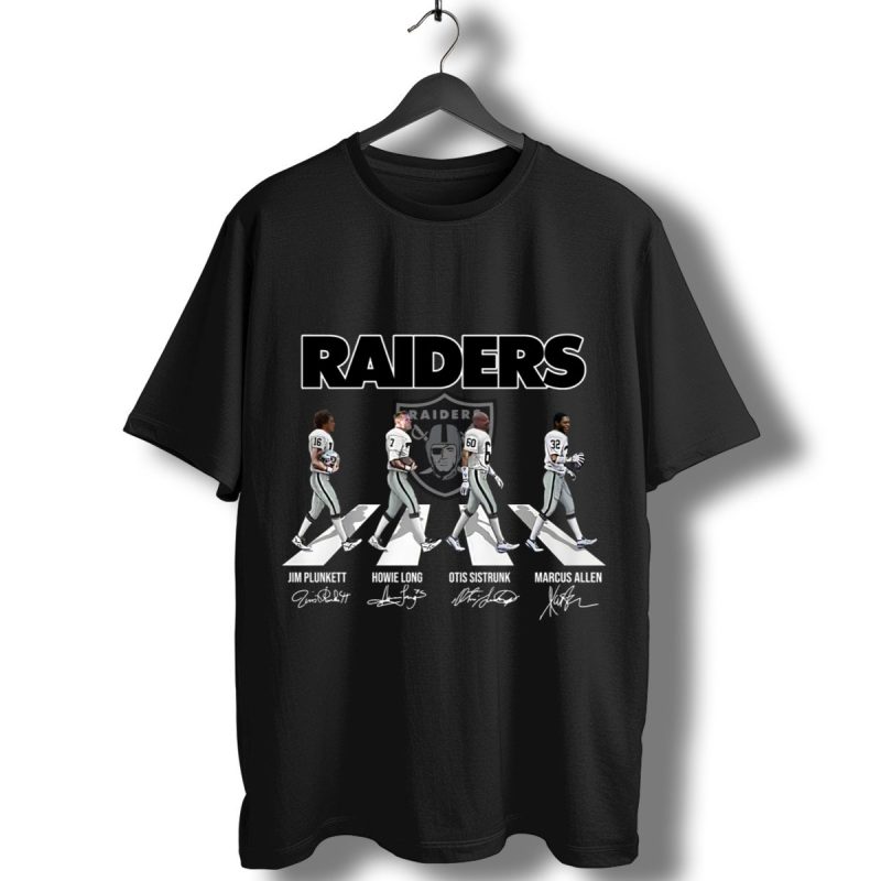 Las Vegas Raiders All Legends Abbey Road T Shirt T Shirt 1