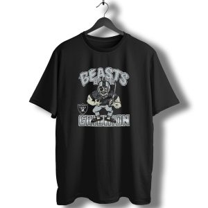 Las Vegas Raiders Beasts Of The Gridiron Raiders T-Shirt