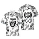 Las Vegas Raiders Best Dad Ever Hawaiian Shirt
