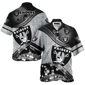 Las Vegas Raiders Big Logo Ultra Style For Summer Hawaiian Shirt