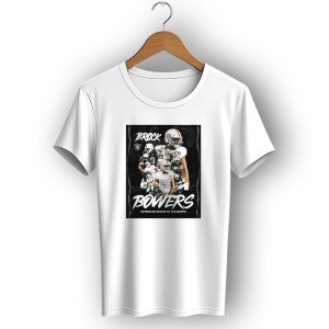 Las Vegas Raiders Brock Bowers Offensive Rookie Of The Month 2024 Edition T-Shirt