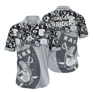 Las Vegas Raiders Characters Hawaiian Shirt
