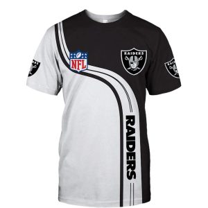Las Vegas Raiders Cheap Gift For Fans 2025 AOP T-Shirt