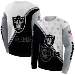 Las-Vegas-Raiders-Diagonal-Stripe-Black-White-AOP-Sweatshirt-1
