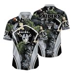Las Vegas Raiders Exotic Tropics Hawaiian Shirt