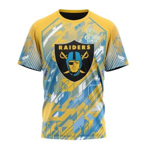 Las Vegas Raiders Fearless Against Childhood CancersAOP T-Shirt