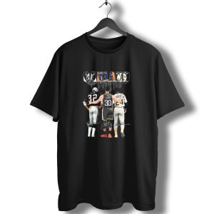 Las Vegas Raiders Golden State Warriors Oakland Athletics Signatures 2024 Curry Allen Henderson T-Shirt