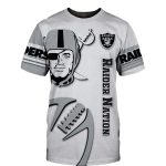 Las Vegas Raiders Graphic Balls Raider Nation Gift For Fans AOP T-Shirt