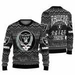 Las Vegas Raiders Grateful Dead Bear Ugly Christmas Sweater