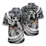 Las Vegas Raiders Halloween Horror Movies Hawaiian Shirt