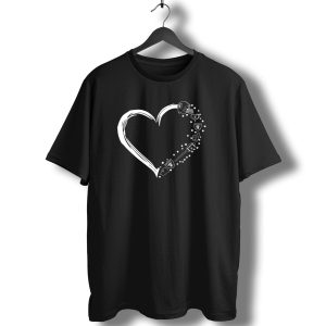 Las Vegas Raiders Heart Logo And Helmet Fan T-Shirt