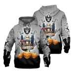 Las Vegas Raiders Jack Skellington The Nightmare Before Christmas AOP Hoodie