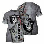 Las Vegas Raiders Jesus AOP T-Shirt
