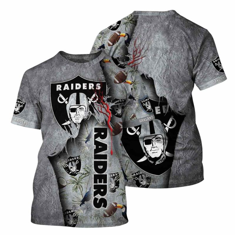 Las Vegas Raiders Jesus Aop T Shirt 1