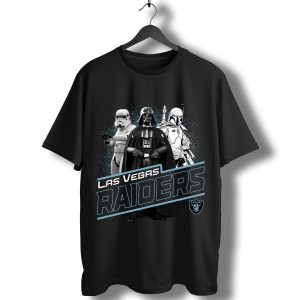 Las Vegas Raiders Junk Food Empire Star Wars T-Shirt