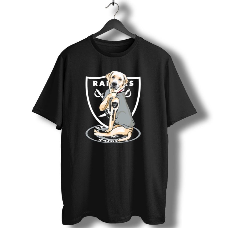 Las Vegas Raiders Labrador Dog Mascot T Shirt 1 T Shirt 1