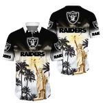 Las Vegas Raiders Liberties And Coconut Tree Hawaiian Shirt